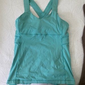 Two Workout Tops (Lululemon and Prana)